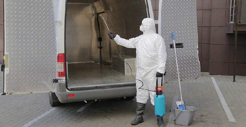 дезинфекция транспорта